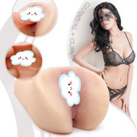 Deep Throat Red Lips Male Masturbator Artificial Silicone Masturbation Massager Aircraft Male Masturbator Aircraft Cup Butt Doll Cup Sex Toys Mal
